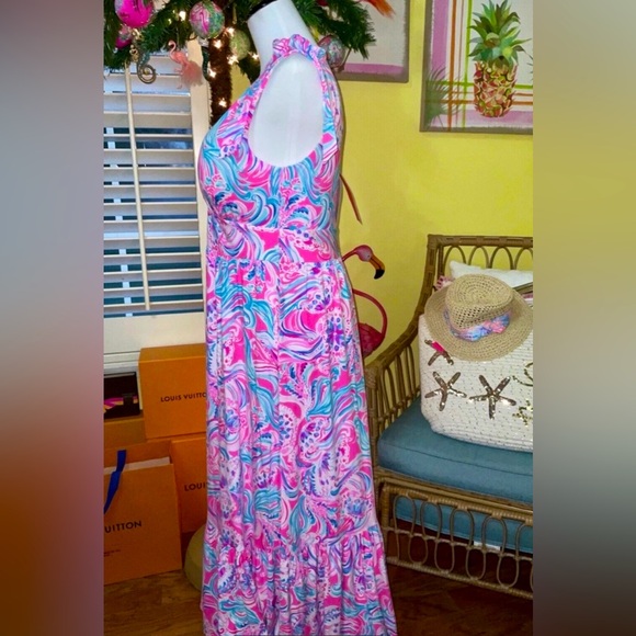 Lilly Pulitzer NWT Maxine Dress Midi Dress 🦄 Don't Be Jelly Size 10,12 - Picture 6 of 9